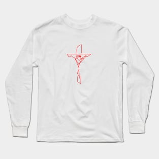 Jesus Christ Cross Long Sleeve T-Shirt